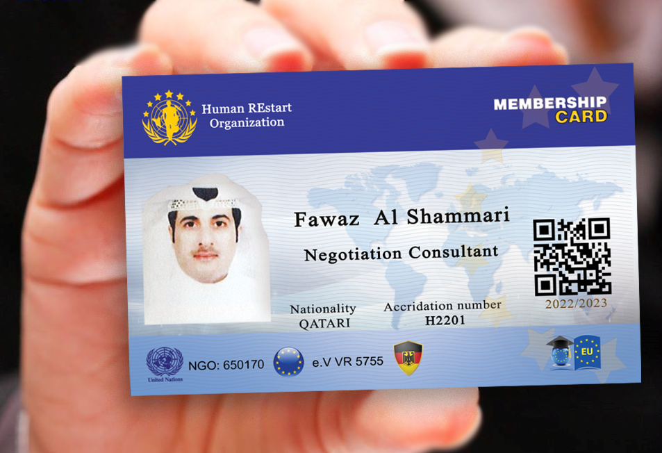 Fawaz ABBOUD Saleh Manna Al Shammari Human Restart - European Board of Science and Development QATAR