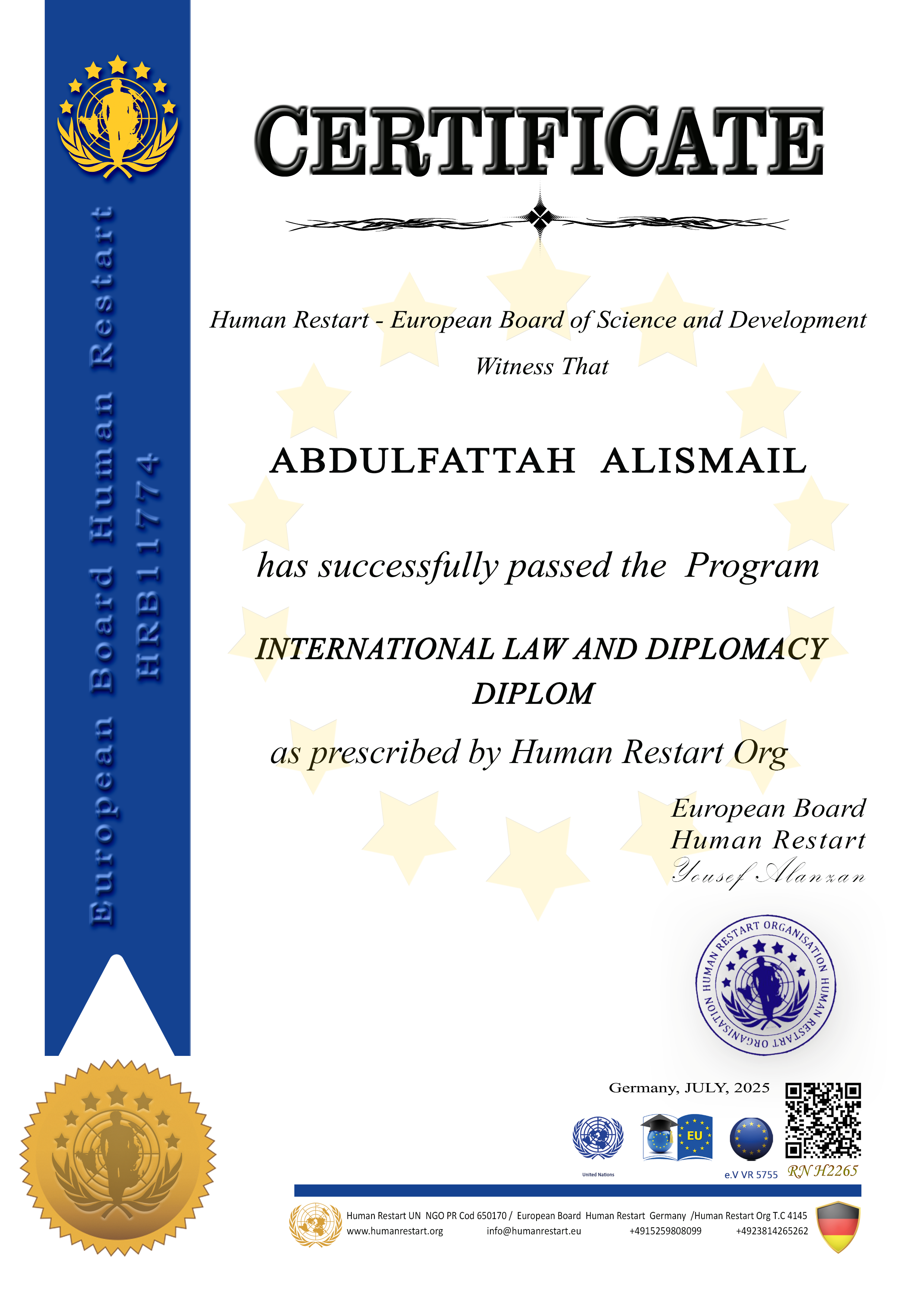 CerABDULFATTAH ALISMAIL